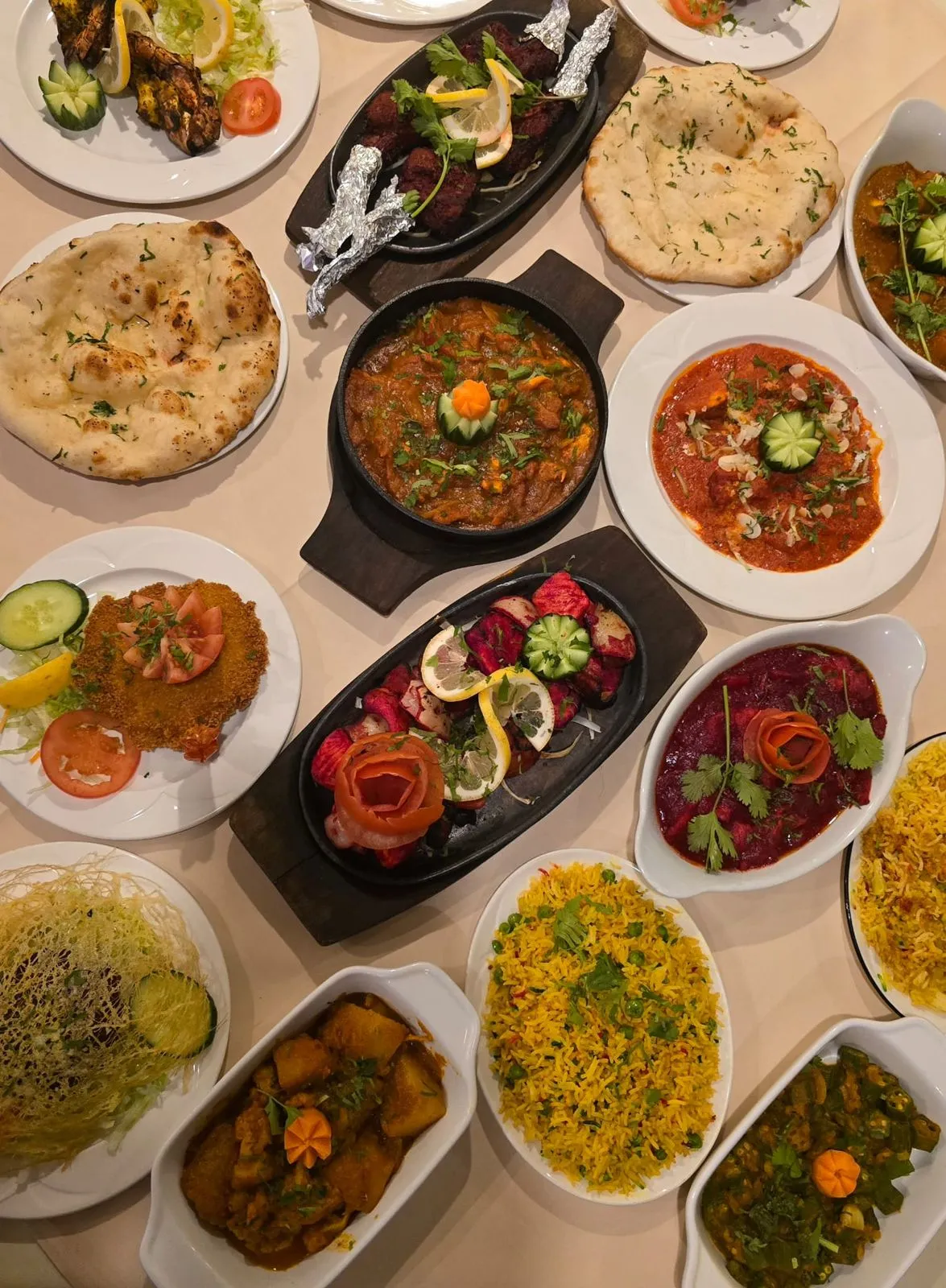 Dishes from The Polash