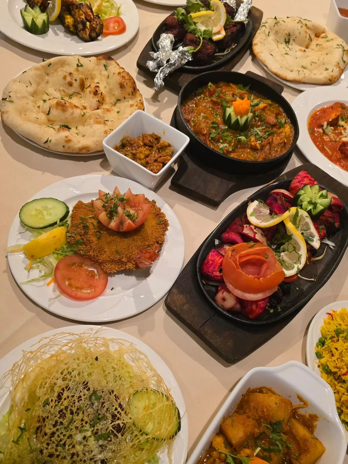 Dishes from The Polash